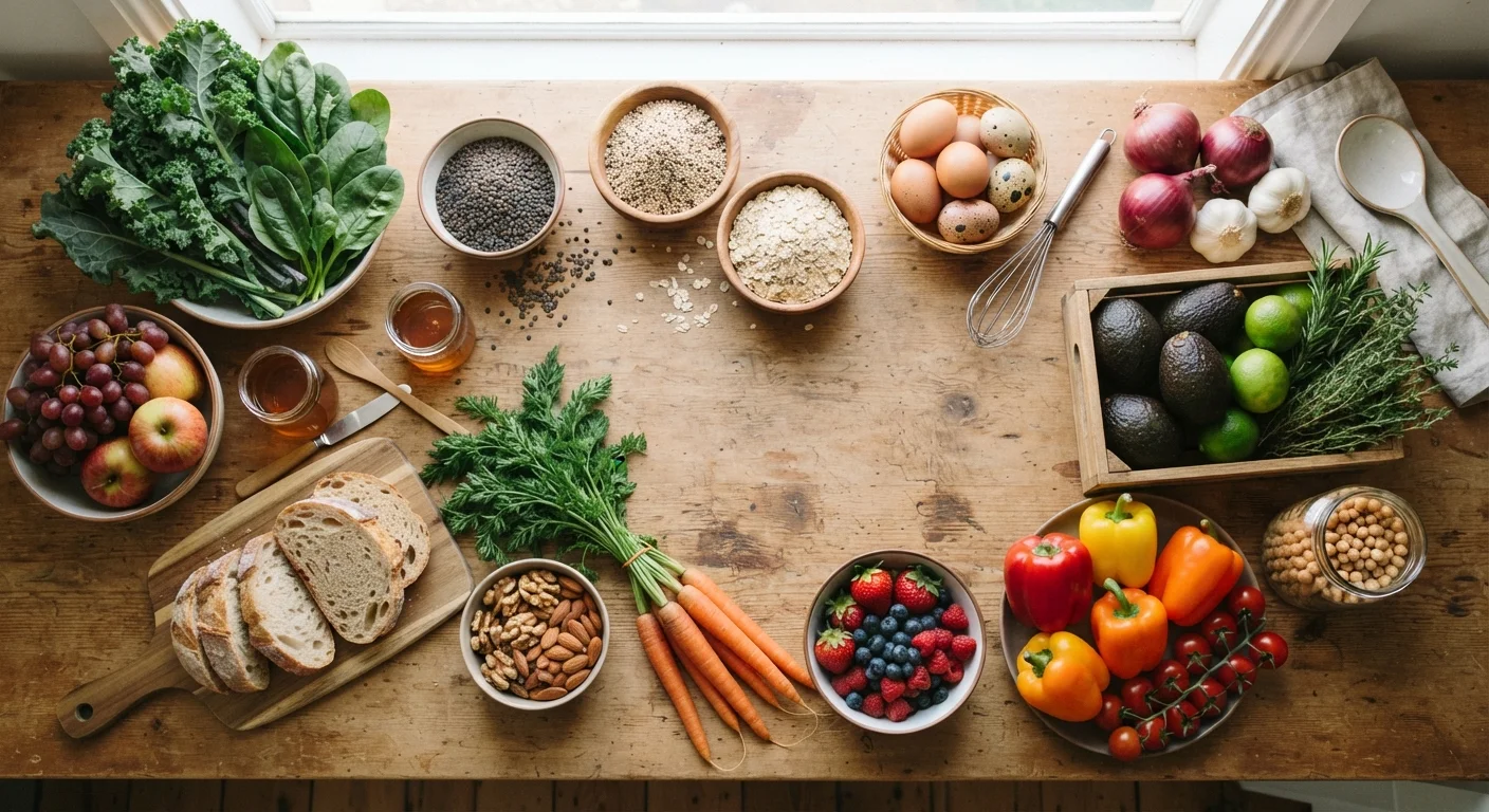 A Weekly Grocery Checklist Built Around Nutrition Fundamentals