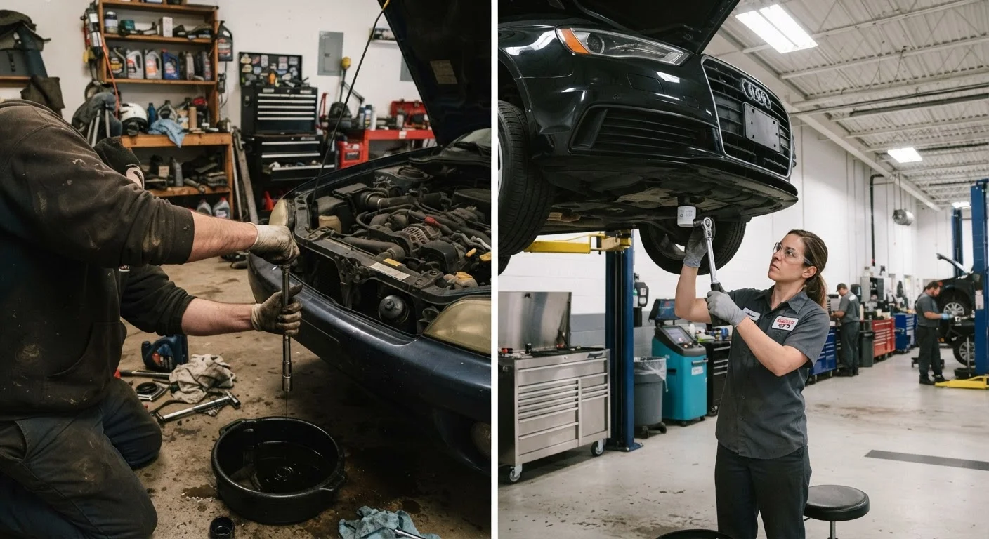 DIY Car Maintenance vs. Taking It to a Shop