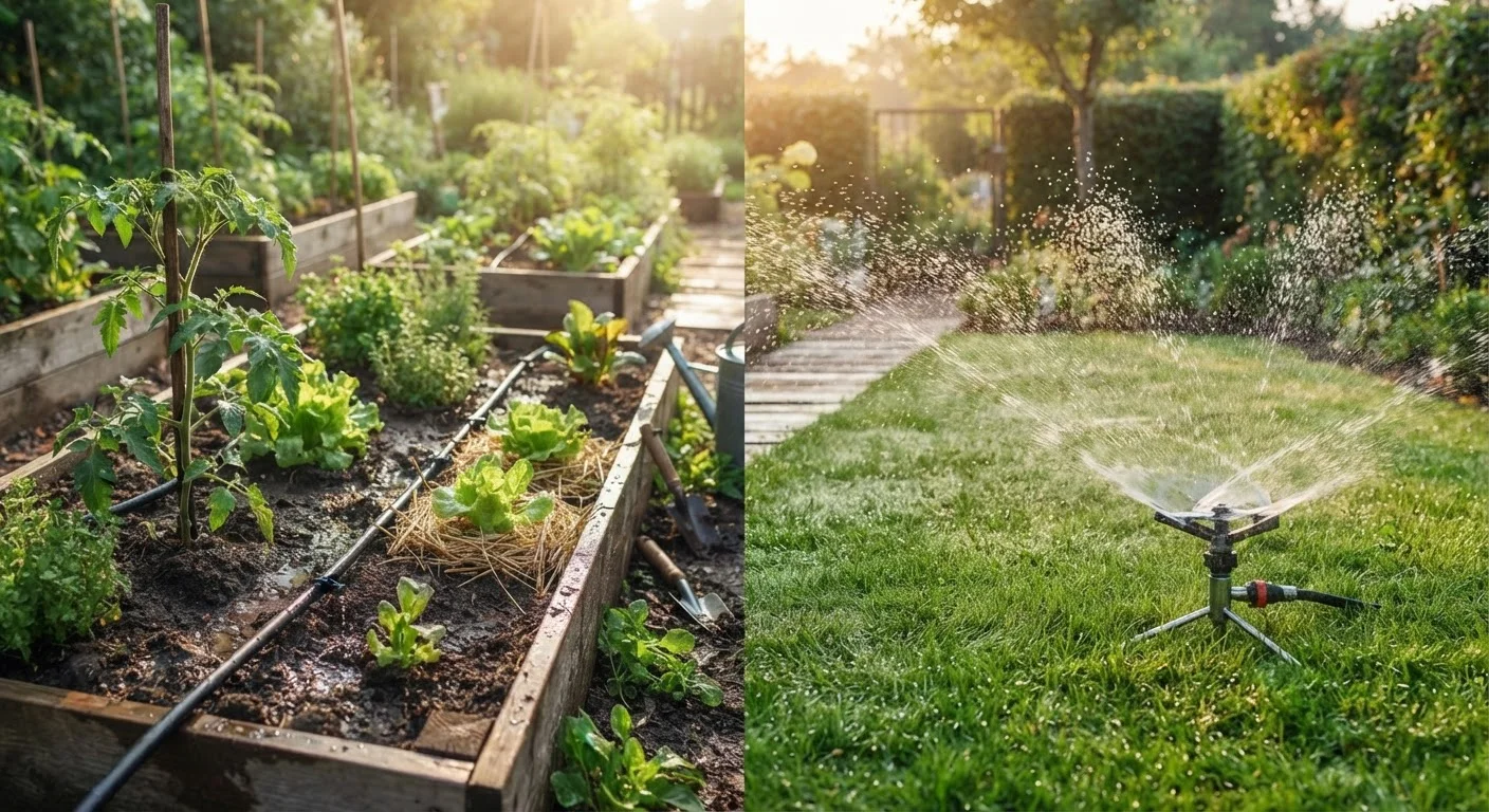 Drip Irrigation vs. Sprinkler Systems: A Water-Smart Comparison