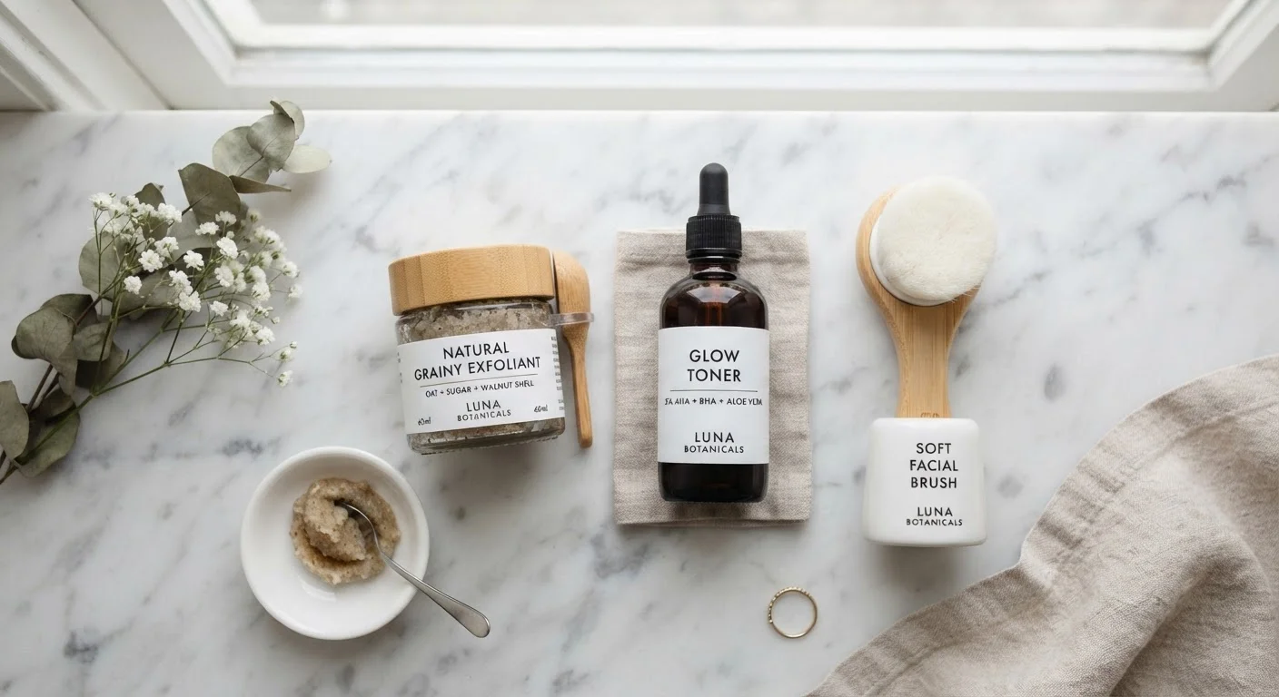 Exfoliation: Physical Scrubs vs. Chemical Acids