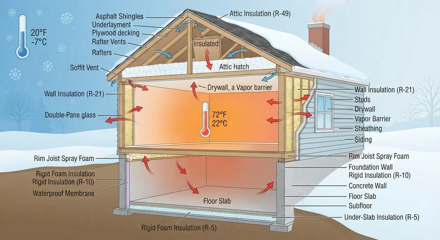 Home Insulation From the Attic Down: A Practical Starting Point for New Homeowners