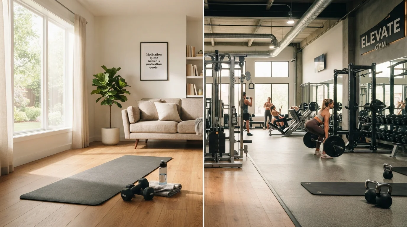 Home Workouts vs. Gym Workouts: Honest Trade-Offs to Consider