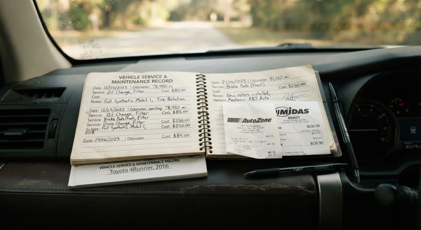 Keeping a Maintenance Log: Why It Matters More Than Most Owners Realize