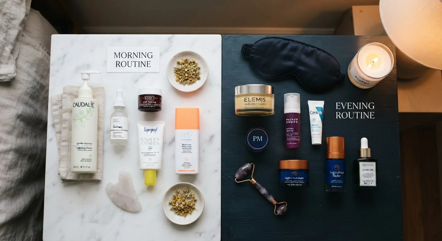 Morning vs. Evening Skincare Routines: What Goes Where and Why