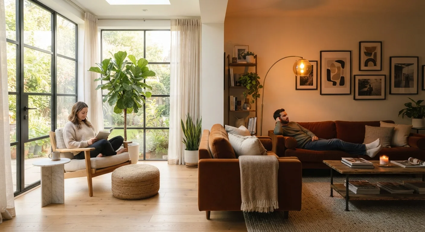 Natural Light vs. Artificial Lighting: Decorating Around What Your Room Has