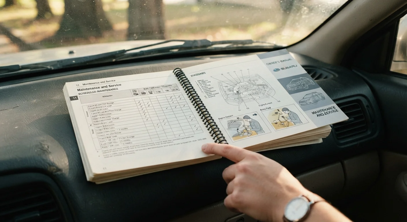 Reading Your Owner's Manual: The Most Overlooked Maintenance Tool