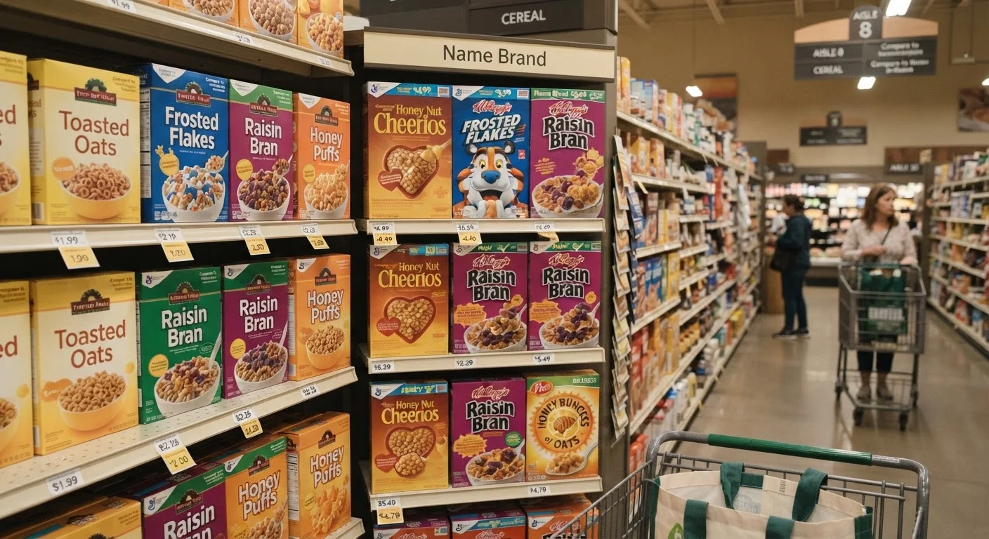 Store Brands vs. Name Brands: A Quality and Value Comparison