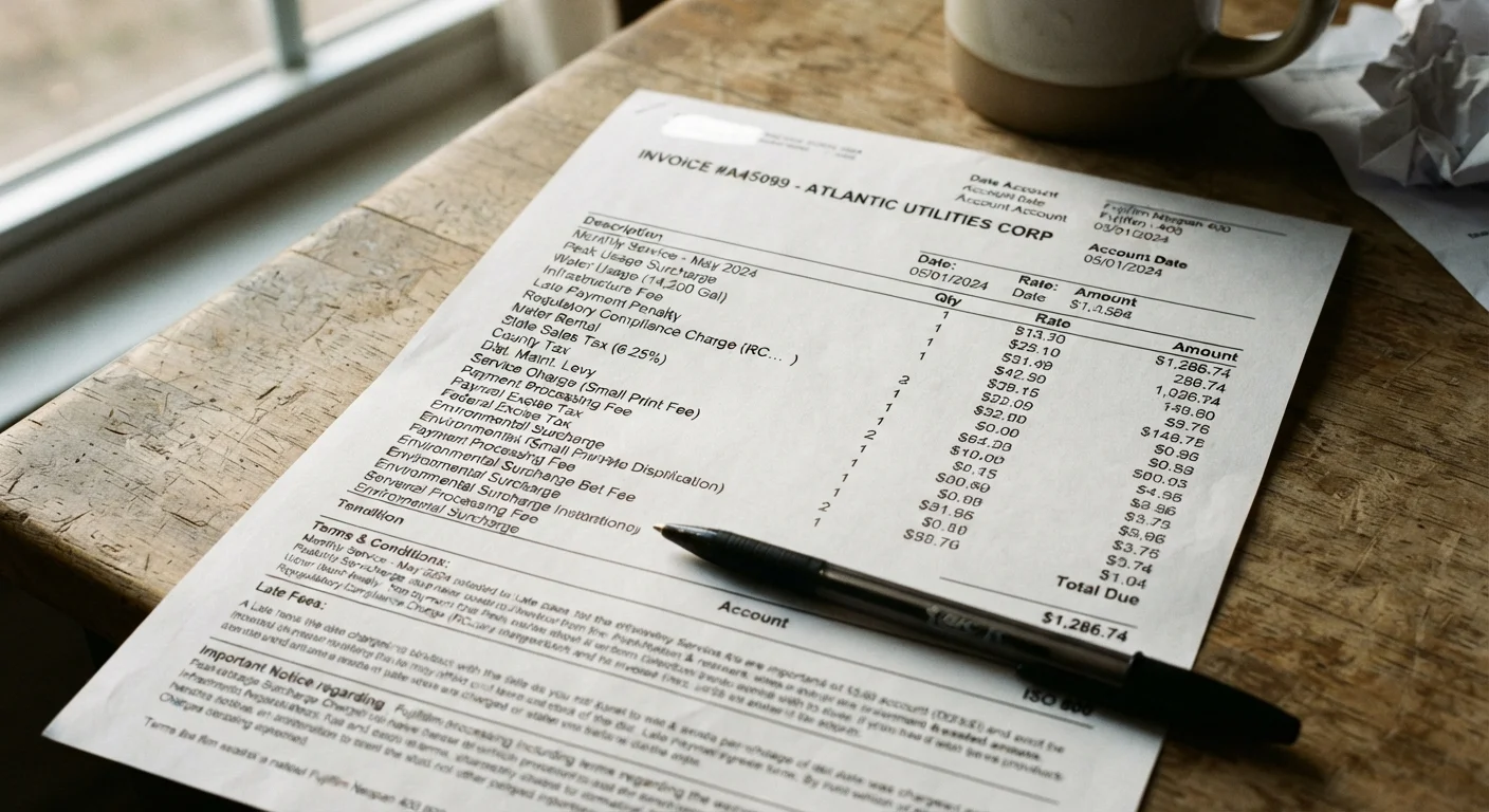 The Hidden Fees Buried in Everyday Services