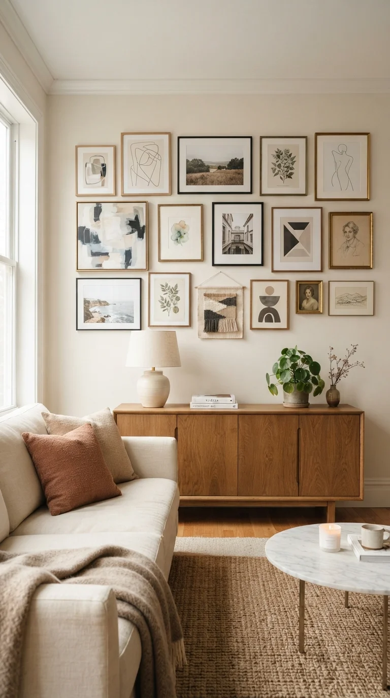Wall Art Placement: Getting the Height, Spacing, and Grouping Right