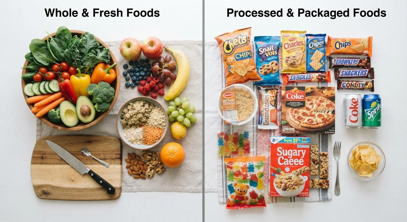 Whole Foods vs. Processed Foods: What the Difference Really Means for Your Diet